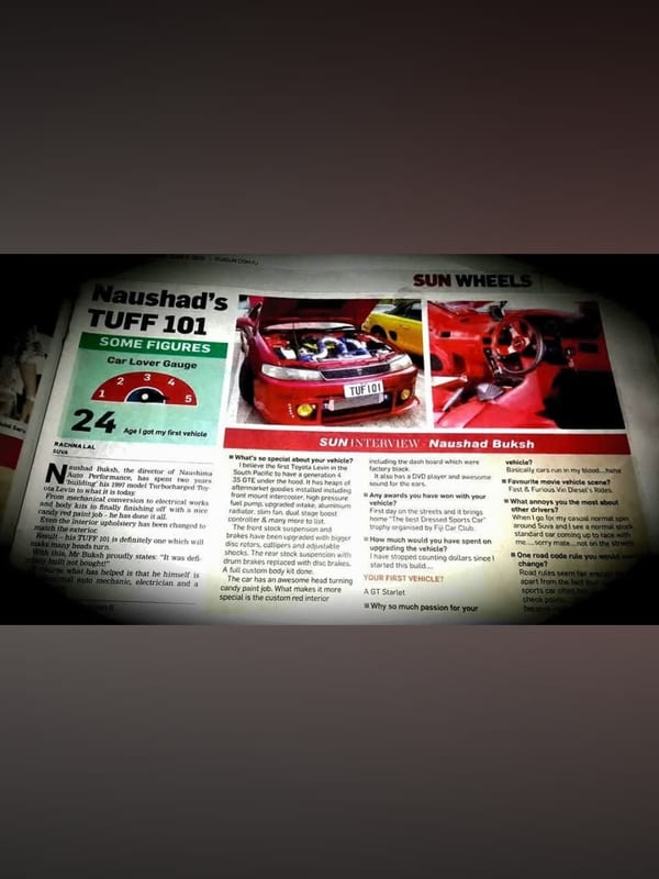 Naushad Buksh — The Autowiz mobile mechanic Wellington